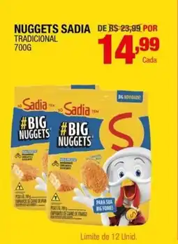 Santo Supermercados Nuggets sadia tradicional oferta