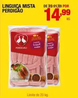 Santo Supermercados Linguiça mista perdigao oferta