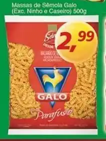 Massas de Semola Galo 500g