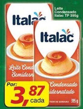 Supermercados Guanabara Leite Condensado Italac TP 395g oferta