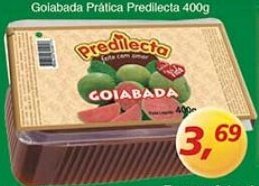 Supermercados Guanabara Goiabada Pratica Predilecta 400g oferta