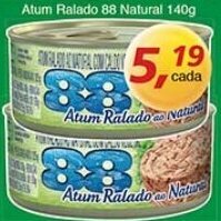 Supermercados Guanabara Atum Ralado 88 Natural 140g oferta