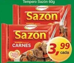 Supermercados Guanabara Tempero Sazon 60g oferta