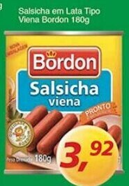 Supermercados Guanabara Salsicha em lata Tipo Viena Frisa 180g oferta