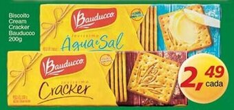 Supermercados Guanabara Biscoito Cream Cracker Bauducco 200g oferta