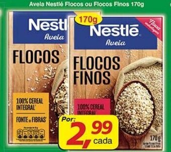 Supermercados Guanabara Aveia Nestle Flocos ou Flocos Finos 170g oferta