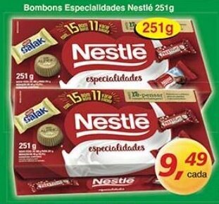 Supermercados Guanabara Bombons Especialidades Nestle 251g oferta