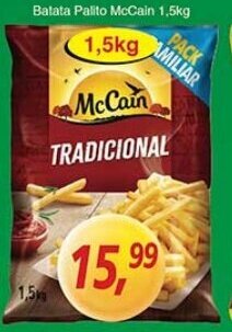 Supermercados Guanabara Batata Palito McCain 1.5kg oferta