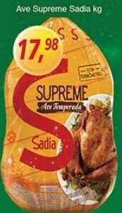 Supermercados Guanabara Ave Supreme Sadia 1kg oferta
