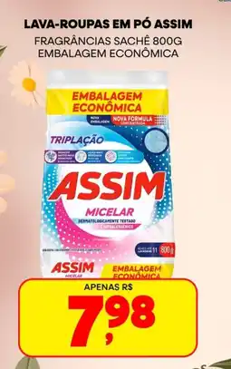 Spasso Sabores Lava-roupas em pó assim oferta