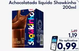 Supermercados Baklizi Achocolatado líquido Showkinho oferta