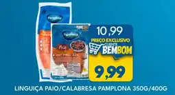 Rancho Bom Supermercados Linguiça paio/calabresa pamplona oferta