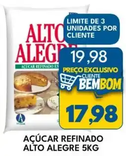 Rancho Bom Supermercados Açúcar refinado alto alegre oferta