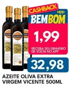 Rancho Bom Supermercados Azeite oliva extra virgem vicente oferta