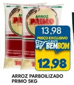 Rancho Bom Supermercados Arroz parboilizado primo oferta
