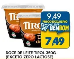 Rancho Bom Supermercados Doce de leite tirol oferta