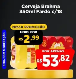 Supermercados Rex Cerveja Brahma Fardo oferta