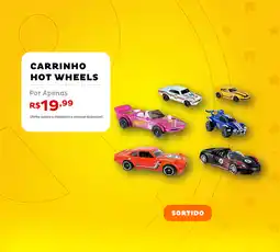 Casa e Vídeo Carrinho hot wheels oferta