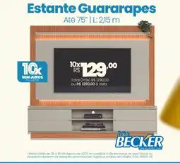 Lojas Becker Estante Guararapes oferta