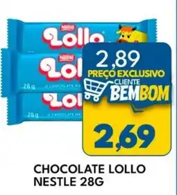Rancho Bom Supermercados Chocolate lollo nestle oferta