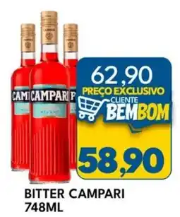 Rancho Bom Supermercados Bitter campari oferta