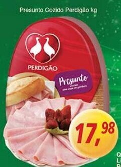 Supermercados Guanabara Presunto Cozido Perdigao 1kg oferta