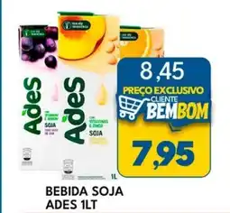 Rancho Bom Supermercados Bebida soja ades oferta