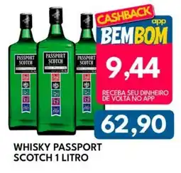 Rancho Bom Supermercados Whisky passport scotch oferta