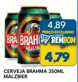 Rancho Bom Supermercados Cerveja brahma malzbier oferta