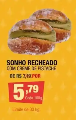 Santo Supermercados Sonho recheado oferta
