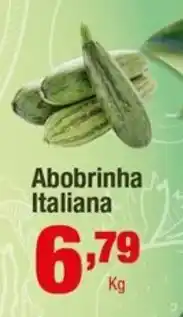 Santo Supermercados Abobrinha Italiana oferta