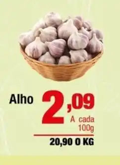 Santo Supermercados Alho oferta