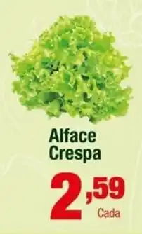 Santo Supermercados Alface Crespa oferta
