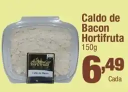 Santo Supermercados Caldo de Bacon Hortifruta oferta