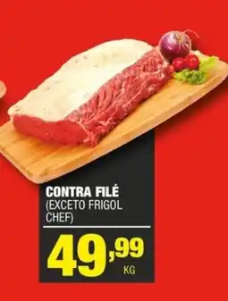 Santo Supermercados Contra filé oferta