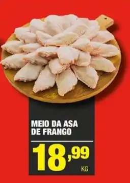 Santo Supermercados Meio da asa de frango oferta