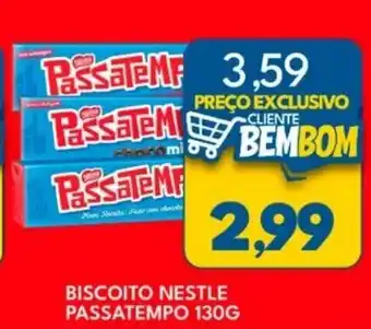 Rancho Bom Supermercados Biscoito nestle passatempo oferta