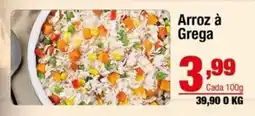 Santo Supermercados Arroz à Grega oferta