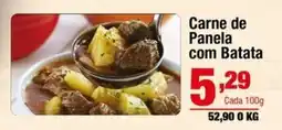 Santo Supermercados Carne de Panela com Batata oferta