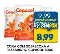 Rancho Bom Supermercados Coxa com sobrecoxa a passarinho copacol oferta