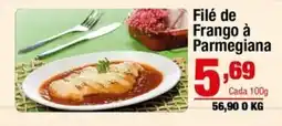 Santo Supermercados Filé de Frango à Parmegiana oferta