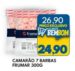 Rancho Bom Supermercados Camarão 7 barbas frumar oferta