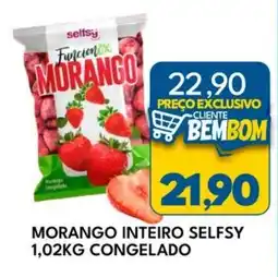 Rancho Bom Supermercados Morango inteiro selfsy congelado oferta