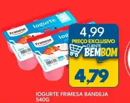 Rancho Bom Supermercados Iogurte frimesa bandeja oferta