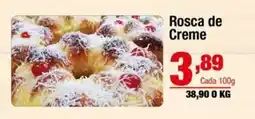 Santo Supermercados Rosca de Creme oferta