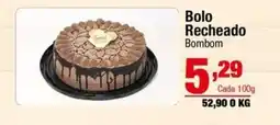Santo Supermercados Bolo Recheado Bombom oferta