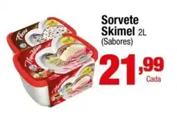 Santo Supermercados Sorvete Skimel oferta