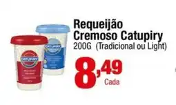 Santo Supermercados Requeijão Cremoso Catupiry oferta