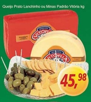 Supermercados Guanabara Queijo Prato Lanchinho ou Minas Padrao Vitoria 1kg oferta
