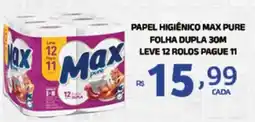 Bahamas Mix Papel higiênico max pure folha dupla 30m oferta